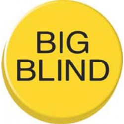 BOUTON POKER - BIG BLIND