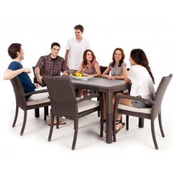 TABLE À DÎNER RECTANGULAIRE...
