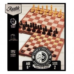 JEU DE DAME ET ÉCHECS...