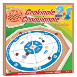 CROKINOLE 2 DANS 1