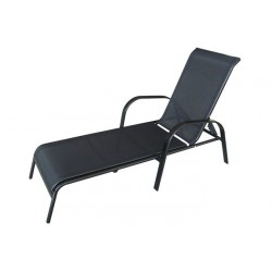 CHAISE LONGUE LAYLA NOIRE