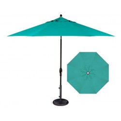 PARASOL BLEU PÂLE 9 PIED...