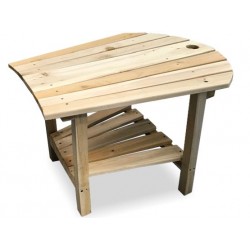 TABLE ADIRONDACK EN ANGLE