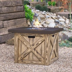 TABLE À FEU CHAMBLY AU FINI...