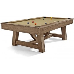 TABLE DE BILLARD BRUN...