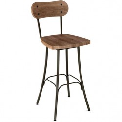 TABOURET EN BOIS RECYCLÉ...