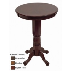TABLE DE BAR FINI BRUN...