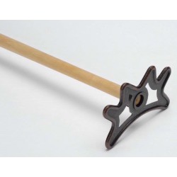 TÊTE DE RÂTEAU METAL SOLIDE